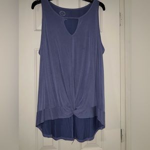 Periwinkle WORK tank top from Maurices. Sized XXL